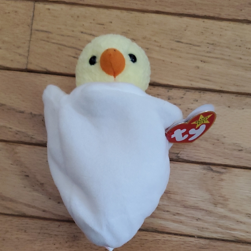 TY Beanie Baby Chick Plush Toy